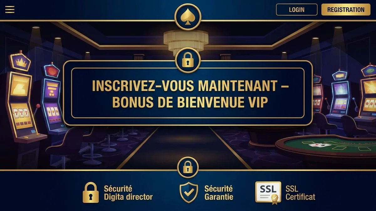 Inscription avec bonus